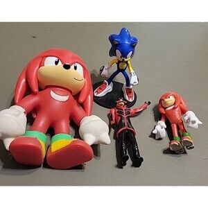 Sonic The Hedgehog‎ Knuckles Robotnik Mixed Lot figures toys